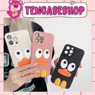 [ Has ip 15promx ] Ip pro camera 3 case white - black - pink with 5 ducks pattern for ip - TENCASESH