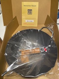Kiwame River Light 日本製 33cm 生鐵鑊 可電磁爐 家庭炒鑊 北京鍋 Riverlight