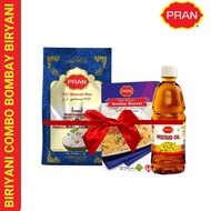 PRAN BIRYANI COMBO BOMBAY (BASMATI RICE/BIRYANI MASALA/MUSTARD OIL)