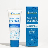 Grahams Natural Face & Eyelid Eczema Cream 50 grams