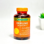 Natures Bounty Immune 24 Hour+ With 1000mg Ester-C วิตามินซี มี2ขนาด