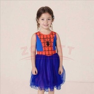 90 Spiderman 4 Movie Cosplay Dress Kids Clothes Girls Toddler Girl Christmas Outfits Halloween Li