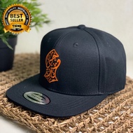 Snapback - RUHIE [ Corak Capal ] Oren