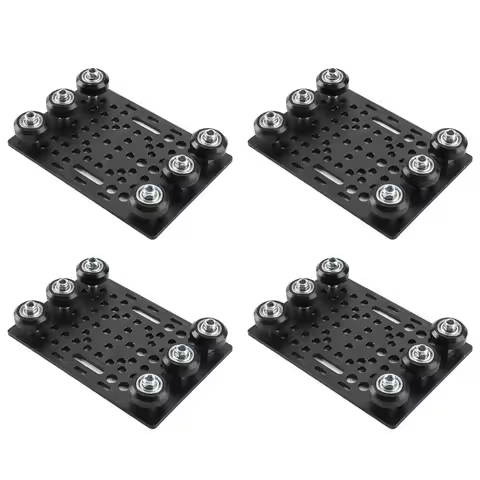 A98E-4X V-Slot Gantry Set 20-80Mm Gantry Plate With Wheels For V-Slot Aluminum Profiles CNC Router A