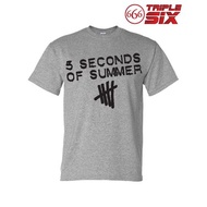 T-Shirt / T-Shirt - 5 seconds of summer - GREY