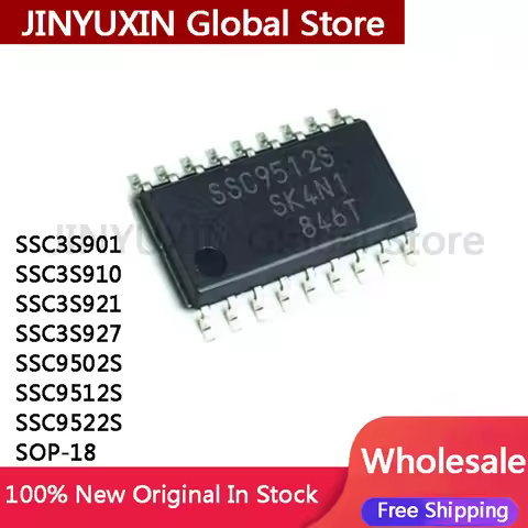2Pcs SSC3S927 SC3S927 SSC3S901 SSC3S910 SSC3S921 SSC9502S SSC9512S SSC9522S SOP-18 IC Chip In Stock 