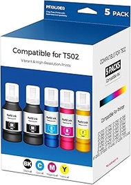 502 Ink Refill Bottles Eco Tank ET-2850 ET-3850 ET-4850 ET-15000 Compatible for E-pson 502 Ink Refil