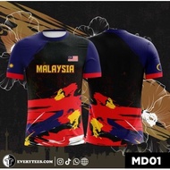 Merdeka Dress Sublimation Jersey T-Shirt