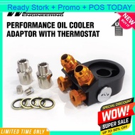 Filter Relocator Adaptor Steel Braided Engine Performance Part Works Engineering 86 BRZ FRS Oil Hose