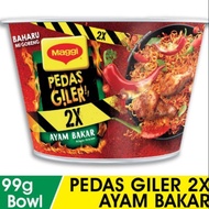 MAGGI PEDAS GILER PERISA-AYAM BAKAR 2X (CUP)
