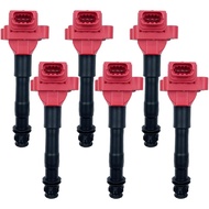 Performance Ignition Coil Pack Set Of 6 Compatible With Porsche 911 Boxster Cayman 2.7 3.2 3.4 3.6 3