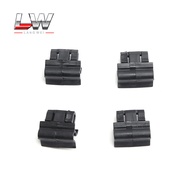 4x Front Frunk Hood Bumper Trunk Clip Black Fit For Tesla Model 3/Y 5YJ3 147287200C 147287200B