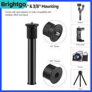 Brightgo-my Aluminum Alloy Extension Rod 19-31cm Stepless Adjustable Pole for Camera Stabilizer with