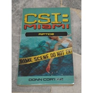 CSI Miami: Riptide| **Used**| Donn Cortez| Pocket Books