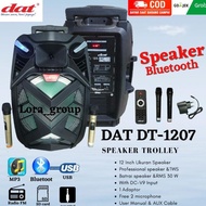 Termurah!!! Speaker DAT 12 inch DAT DT 1207 Portable Gratis 2
