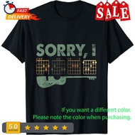 Sorry I-Dgaf Funny Hidden Message Guitar Chords For Lover T-Shirt