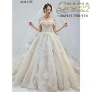 Gaun Pengantin Bridal 6sx