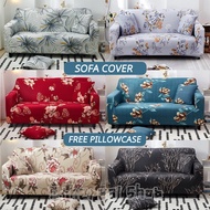 Elastic Sofa Cover for Regular or L Shape Stretchable 1/2/3/4-seater Seat Cover