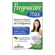 100% original EXP:2/2026👍READY STOCK 🤰Vitabiotics Pregnacare Max - 84 Tablets