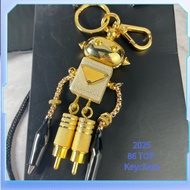 [Finest Edition] Phome Keychain with logo/gold enamel triangular metal logo / 54301