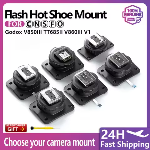 Replacement Hot Shoe Foot Assembly for Godox V850III V1 V860III TT685II Flash Speedlite