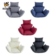 KOZEEY Egg Chair Cushion Hammock Swing Cushion Hanging Seat Cushion Swing Chair Cushion for Backyard
