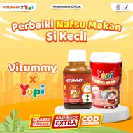 [TERBATAS] Vitummy + Yupi - Promo Kolaborasi Terbatas Penambah Nafsu Makan dan Atasi Cacingan Anak