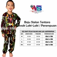 Pilihan Baju Brimob Anak / Baju Stelan Tni Anak / Trang Brimob Anak /