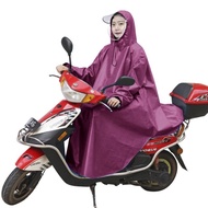 ❤现货高品质❤Sleeve raincoat electric bike motorcycle poncho bicycle single increase thickeni带袖雨衣电动车摩托车雨披自