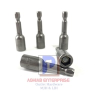 8mm Magnetic Hex Nut Setter Screw Driving Bit for Power Tools Driver Drill Mata Pasang Ikat Skru Nut