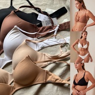 KATUN [PUSH UP] Gilly Hacks by Hollister Wireless Bare Organic Cotton Pushup Pitung Wirefree Bra Thi