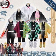 Emulate Demon The Slayer Character Kamado Nezuko With This Breathable Kimono Costume Kids For