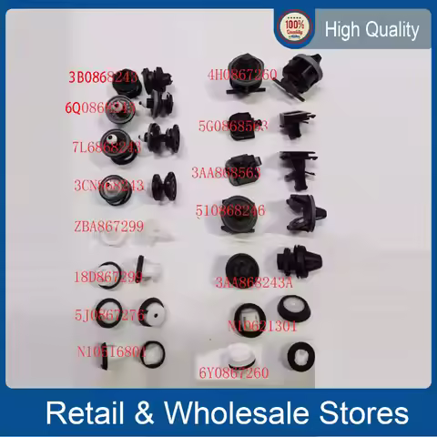 6Y0 867 260 Interior Door Card Trim Panel Clips For VW 4H0867260 4H0 867 260 5G0868563 5G0 868 563 3