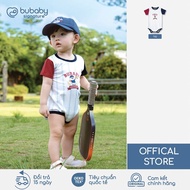 BU Baby Body chip short sleeve Sporty, cool summer jumpsuit | High-quality children's clothing | SCT