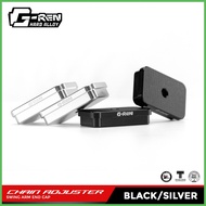 ❂ ✎ G-REN CHAIN ADJUSTER SWING ARM END CAP FOR SNIPER150