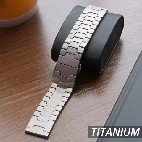 22mm Real Titanium Band for Huawei Watch 4 4 Pro GT6 GT5 GT3 Pro Luxury Titanium Bracelet for Amazfi