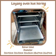 Oven pan 40x30 30x30 30x26 28x24 / Cookie pan Thick square tray pan Baking Tray