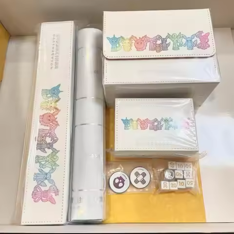 Original Pokemon Ptcg Card Chinese Ibrahimovic Advanced Gift Box Reib Fire Eevee Water Eevee Collect