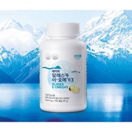 [buy 3 free 1][Ready Stock] 100% original, [Atomy] Alaska E-Omega 3 550mg x 180capsules/atomy alaska