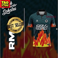 (TAOYOU) 2023  RETRO JERSEY COLLAR SELF RESPECT 2023 Jersey RETRO COLLAR Baju Jersey