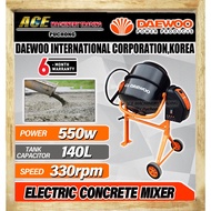 DAEWOO Electric Concrete Mixer DACM140H  - Heavy Duty Type - Mesin Bancur Simen