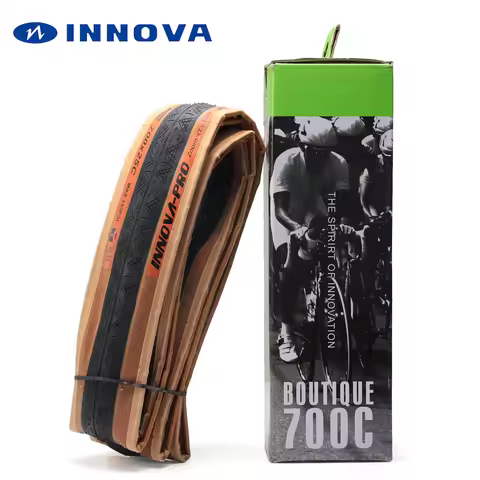 INNOVA bicycle tire 700 700 x 23C 25C 120TPI Kevlar anti puncture road bike tyres ultralight 210g Ra