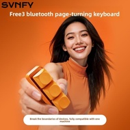 SVNFY EBook Page Turner Keyboard, Portable 3 Keys Keyboard Page Turner, Multi-functional Universal K