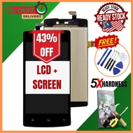 LCD OP A11 Joy 3 N1 R1001 Joy, R1206 Neo 5S, R831 Neo LCD Touch Screen Digitizer Display Penggantian
