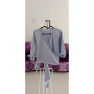 Preloved love bonito blouse biru