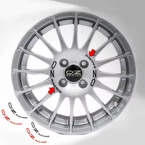 8PCS Car Wheel Rim Sticker For Audi A4 B8 B9 B7 A3 8P 8V 8L A6 C6 C7 A5 A7 A1 A8 Q3 8U F3 Q5 FY Q7 Q