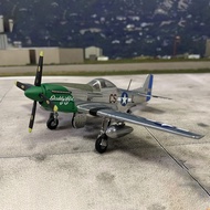 COD Diecast 1:72 US P51 Mustang fighterFighter Alloy Aircraft Model Collection Souvenir Display Orna