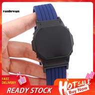  Watch Band Soft Waterproof Accessories 22mm Silicone Wrist Strap Bracelet Compatible for Casio GA-110/DW-5600/GA2100