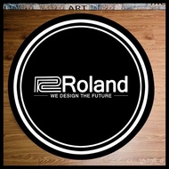 LP-6 NEW🍒QM RolandRoland Electric Drum Mat Drum Kit Non-Slip Floor Mat Rehearsal Room Shock Absorption Sound Insulation