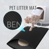 Double Layers Cat Litter Mat Trapping Waterproof Eva Washable Carpet Carpet Kucing Matt Mattress